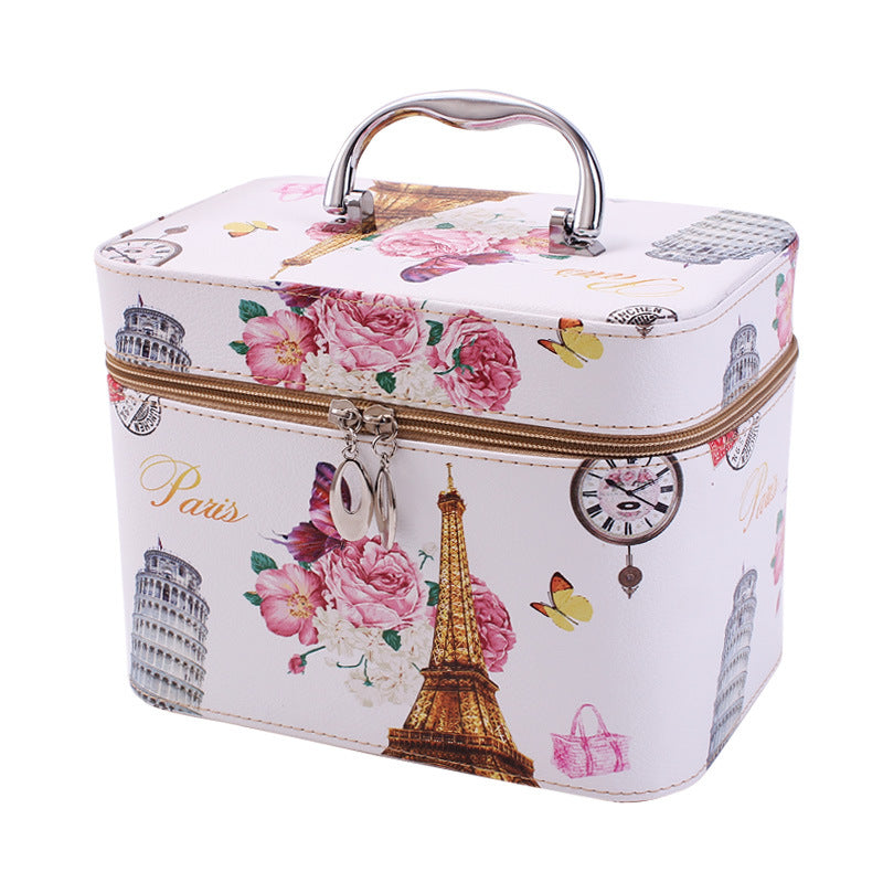 Manufacturer Korean lovable hand-held cosmetic bag waterproof travel package make-up toolbox Manufacturer Korean lovable hand-held cosmetic bag waterproof travel package make-up toolbox
